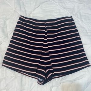 English Factory Striped Shorts